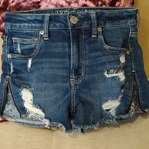 American Eagle Distressed shorts